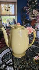 Rare 1940 Royal Winton Large Yellow Tiger Lily Teapot Coffee Pot