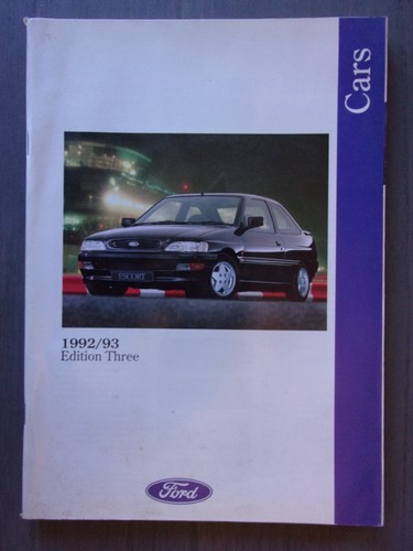 Ford cars 1992 - ford, mkt