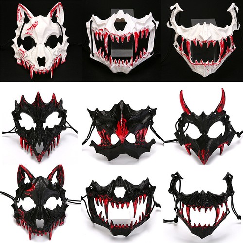 Half face blood - blood, dragon