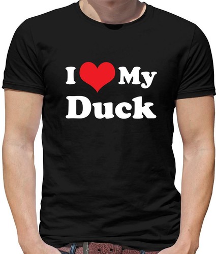 Love duck mens shirt - love,