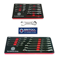 RATCHET SPANNER SET 8-19MM +