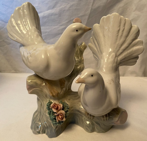 Two doves porcelanas miquel - two,