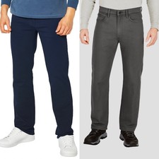 Orvis 5 Pocket Slim Fit Stretch Chino Trousers Navy or Dark Grey 34,36,38 or 40"