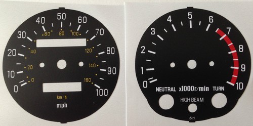 Yamaha xt500 speedometer and - xt500,