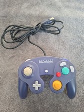 Official Nintendo Gamecube Controller Purple & Clear