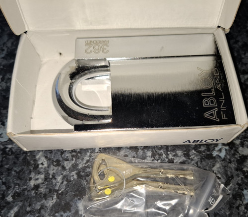Abloy 362 hardened padlock - abloy,