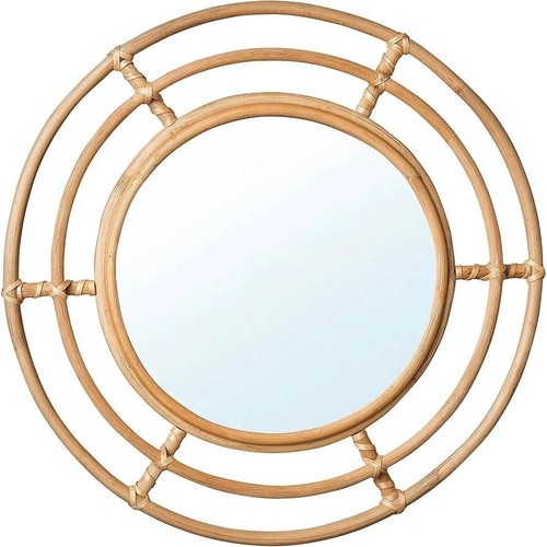 Ikea buskbo mirror rattan wall - rattan,