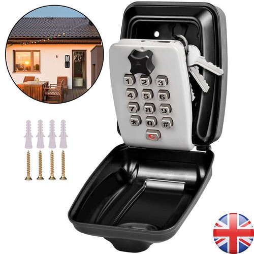 Key lock box with push - box,