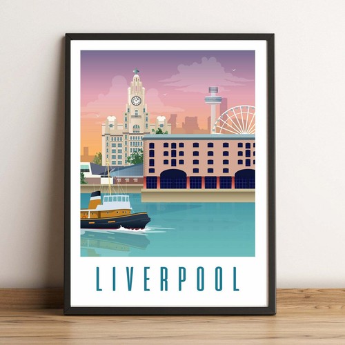Liverpool art wall print - liverpool,
