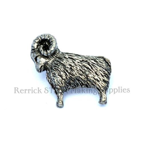 One pewter badge - pewter,
