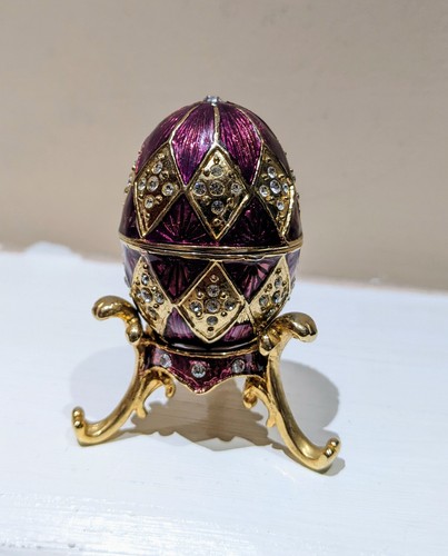 Small fabergé style enameled - fabergé,