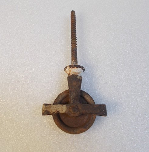 Pulley wheel victorian antique - wheel,