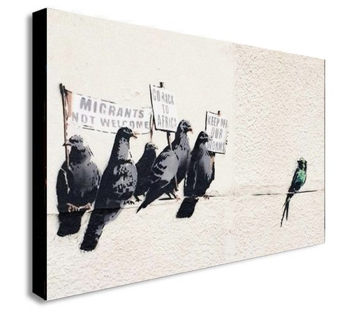 Banksy anti immigrant - banksy, anti-immigrant