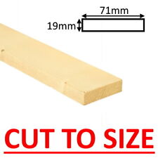 Planed Timber Wood Softwood Pine PSE PAR Ex 3" x 1" 25 x 75mm F/S 71x19mm Batten