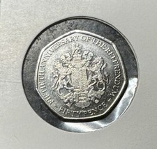 2017  GIBRALTAR 50p 50th