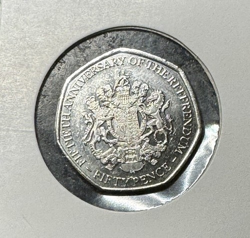 2017 gibraltar 50p 50th - 2017,