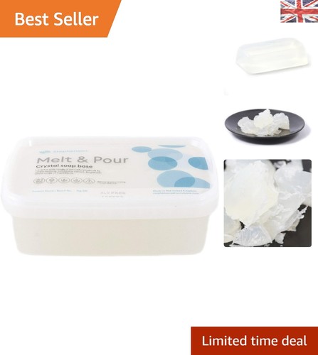 Natural clear soap base 1kg - natural,