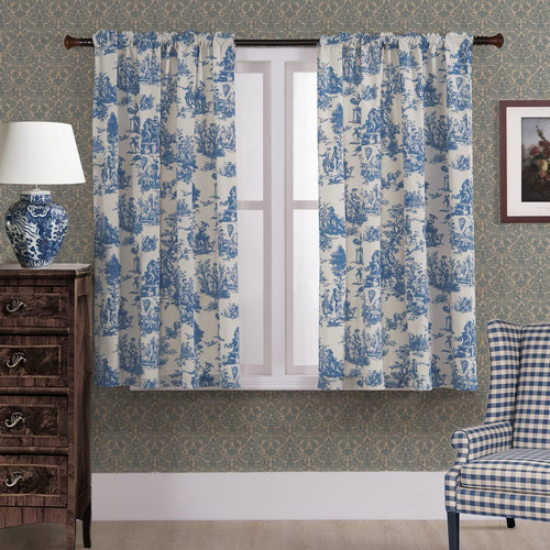 Light blue curtains inch - light,