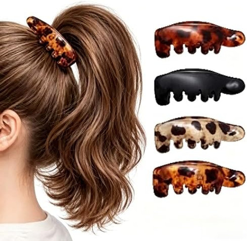 Pack banana hair clips - hair, for