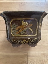 Antique Glazed Plant Pot Possibly Chinese