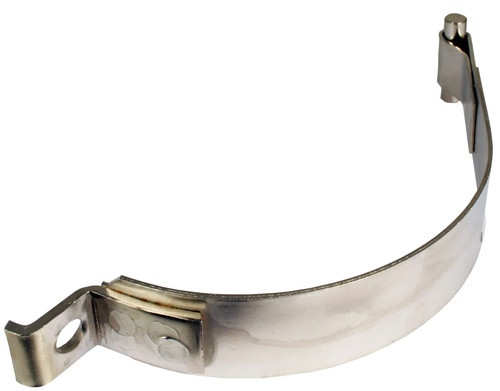Exhaust silencer strap - silencer,