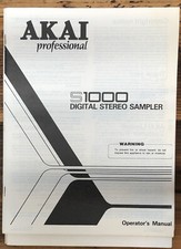 Akai S-1000 S1000 Sampler