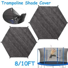 8/10FT Trampoline Sunshade Tent Cover Trampoline Shade Cover Protection Covers