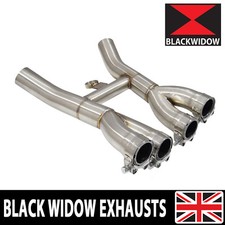 YAMAHA XJR 1200 XJR1200 XJR 1300 XJR1300 SP EXHAUST COLLECTOR BOX STAINLESS
