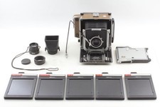 [Exc+5] Linhof Super Technika V 4X5 9X12 Body 150mm f6.3 Lens From JAPAN