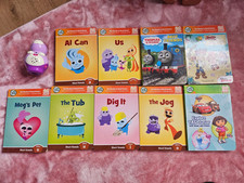 Leapfrog LeapReader Junior Violet Tag Pen & Tag Junior Books Bundle