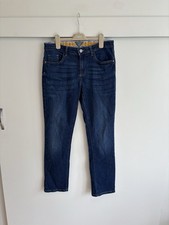 Mantaray Faithful & True ladies Dark blue Denim jeans size 12 short straight leg