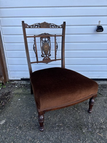 Antique inlaid mahogany - antique,