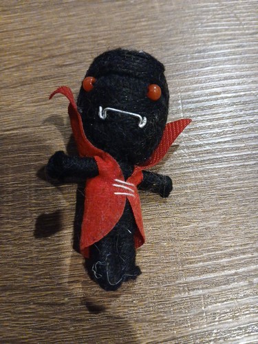 Creepy voodoo doll handmade - creepy,