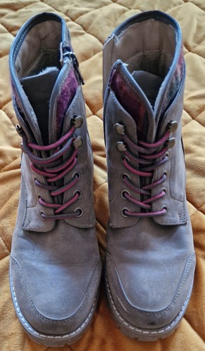 Womens grey lug sole - womens,