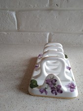 Hammersley Violets Toast Rack.