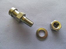 06-7868KS NORTON SINGLE DOMINATOR FEATHERBED STAINLESS CENTRE STAND SPRING STUD