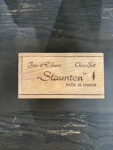 Staunton chess set - staunton,
