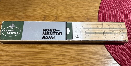 Faber castell slide ruler - castell,