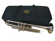 Students! Bb SILVER TRUMPET WITH FREE HARD CASE+MOUTHIPICE+FREE SHIPPING TO USA