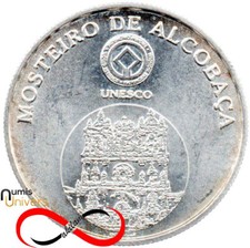 5 Euro de Portugal 2006 Ag UNC - Monastery of Alcobaça
