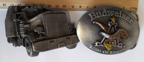 Vintage bergamot belt buckle - vintage,