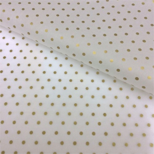 Printed polka dot tissue paper - polka,