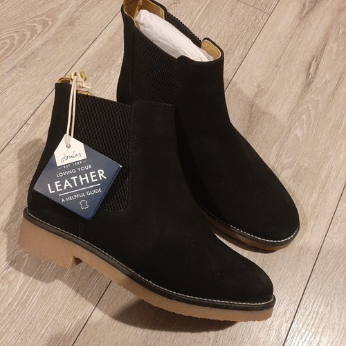 Joules black suede chepstow - joules,
