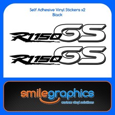 BMW R1150GS Tank Decals. Black