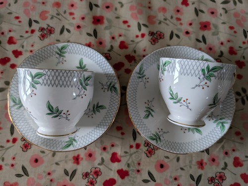Salisbury bone china cups - salisbury,