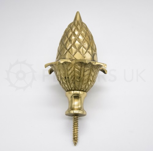 Brass large acorn - large,