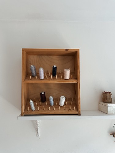 Handmade wooden sewing spool - handmade,