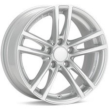 RIAL X10 18" 7.5J 5x112 ET 51 57.1 POLAR SILVER Alloy Wheel