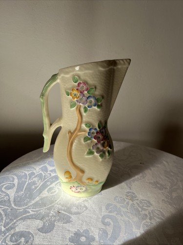 Crown devon flower embossed - crown,