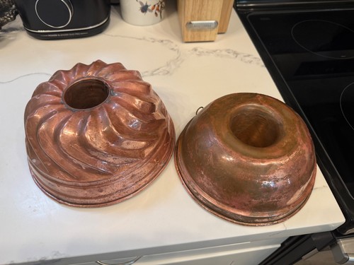 Antique tin lined copper - 2,